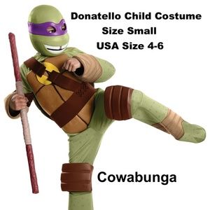 Teenage Mutant Ninja Turtles Donatello Costume 4-6